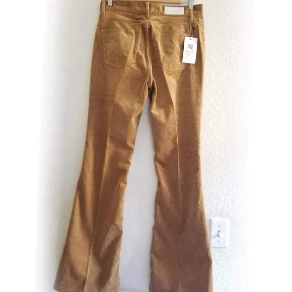 Re/Done High Waist Corduroy Bootcut Jeans Size 29 Camel Brown - Picture 4 of 8
